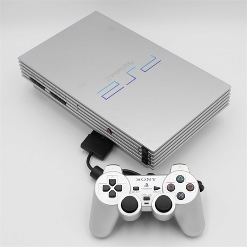 Playstation 2 - FAT - Silver - Console - SCPH-50004 - SNR AC2829504 (B Grade) (Used)